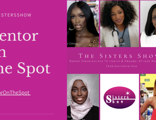 Diverse group of women participating in mentorship program on The Sisters Show