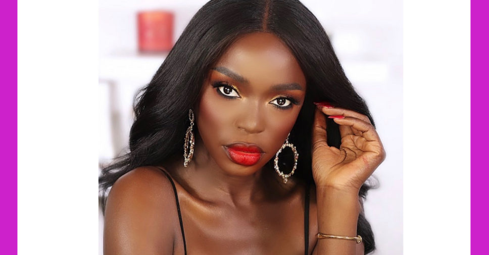 Classic Holiday Glam Makeup for Black Skin