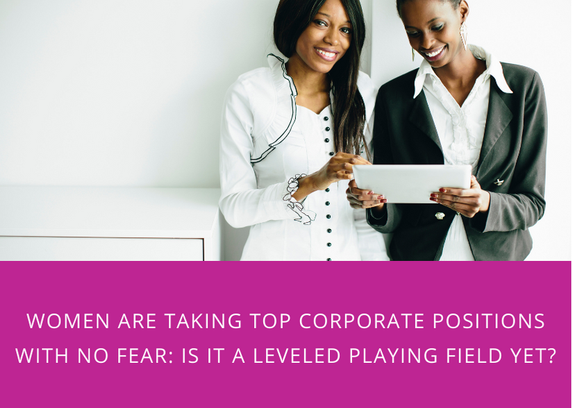Image featuring a diverse group of women in corporate attire.