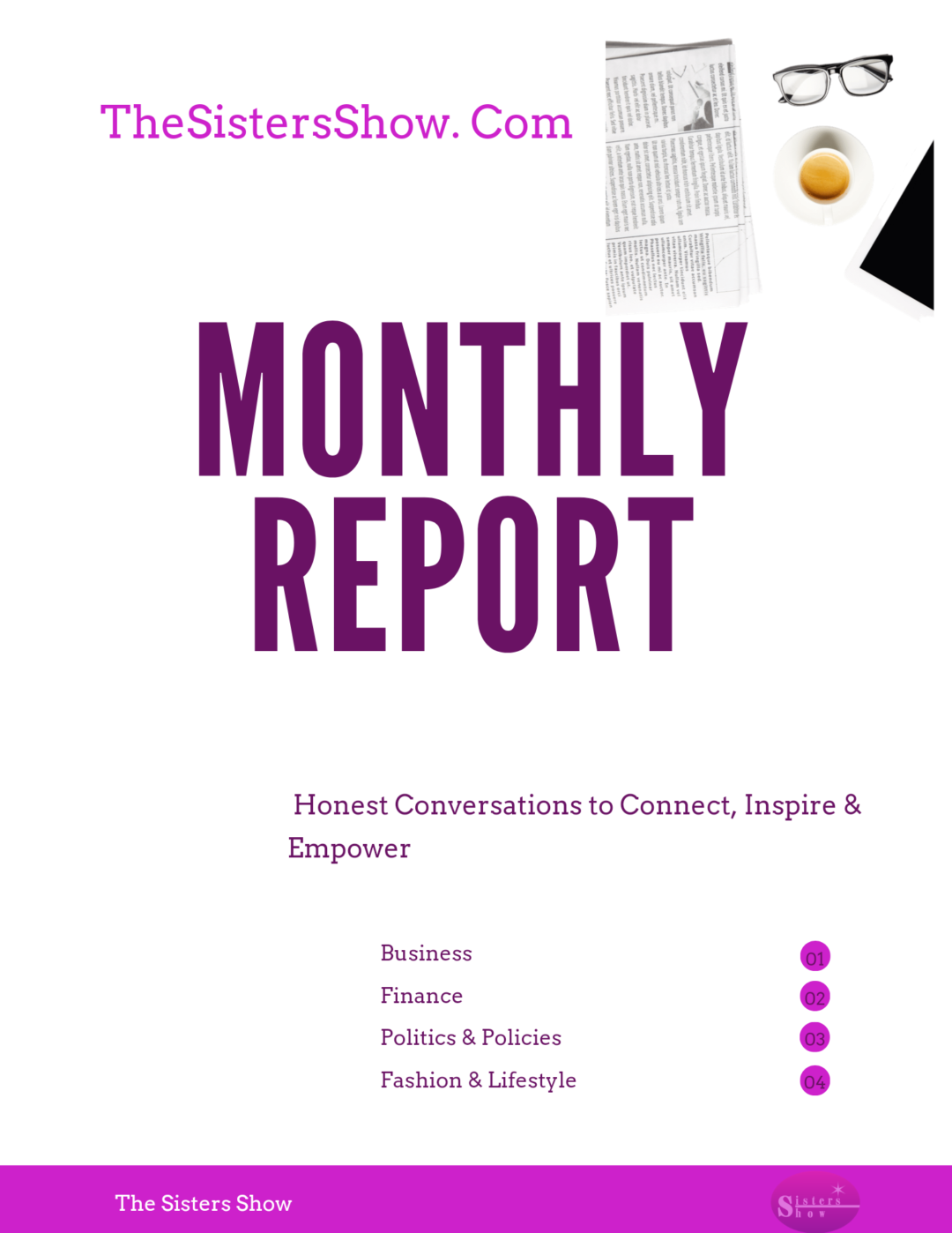 Monthly Report Cover Image