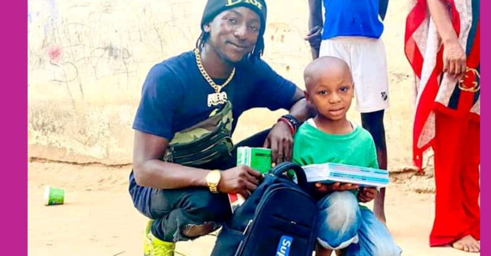 Gambian Artist Grants Scholarship to Young Fan