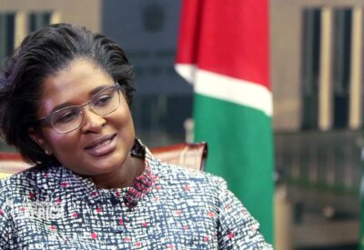 Namibia First Lady Speaking on International Women