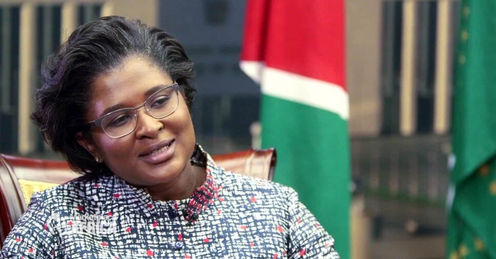 Namibia First Lady Speaking on International Women