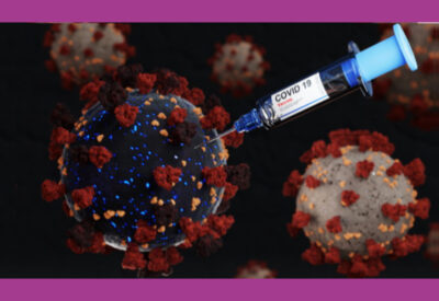 Image featuring health experts providing guidance on navigating the COVID-19 vaccination process.