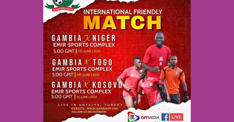 Gambia vs. Niger Football Match