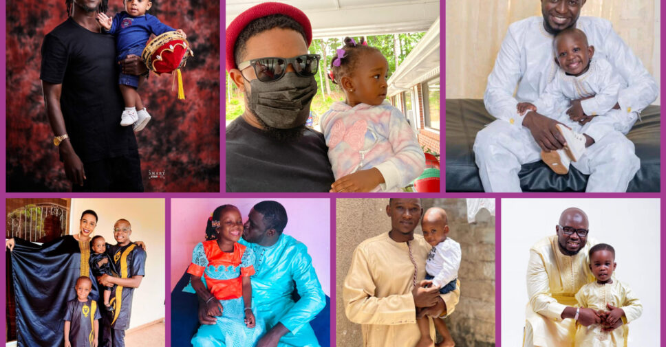 Gambian Dads Celebrating Father
