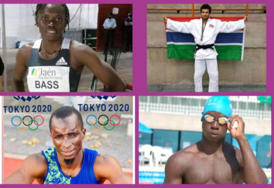 Gina Bass and Team Gambia: Tokyo Olympics Celebration