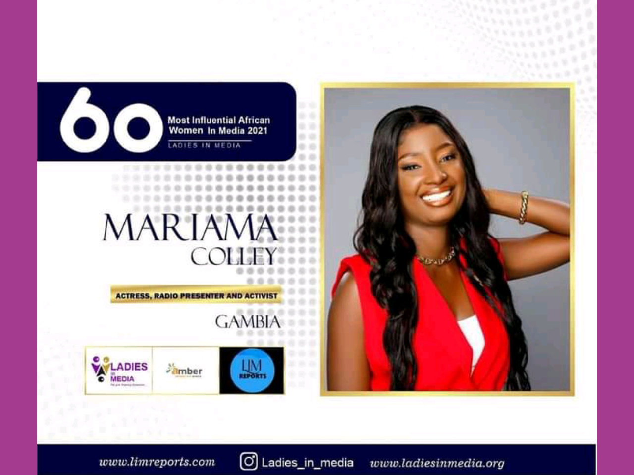 Mariama Colley - Influential Gambian Woman in Media