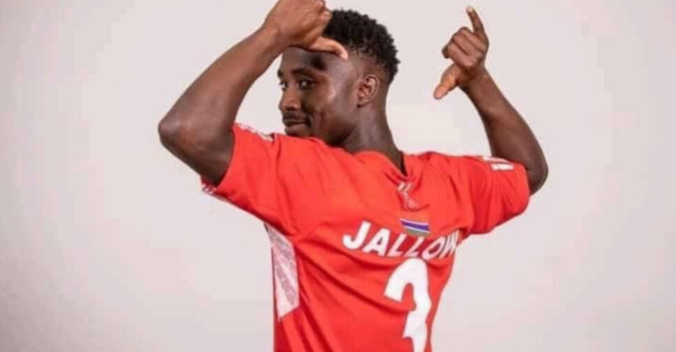 Ablie Jallow, player for Team Gambia