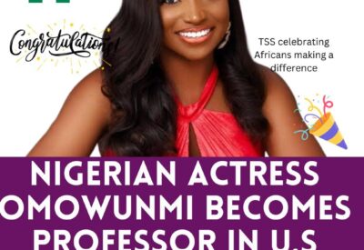 Omowunmi, Nigerian actress turned professor