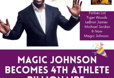 Magic Johanson, billionaire athlete