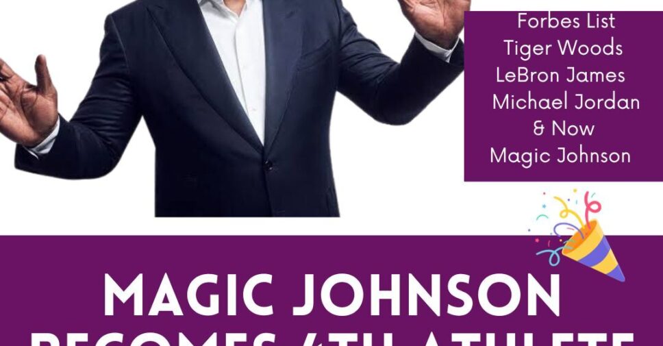 Magic Johanson, billionaire athlete
