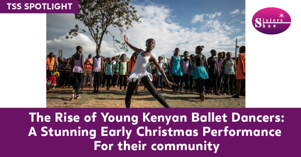 Young Kenyan dancers: Christmas brilliance with African culture.