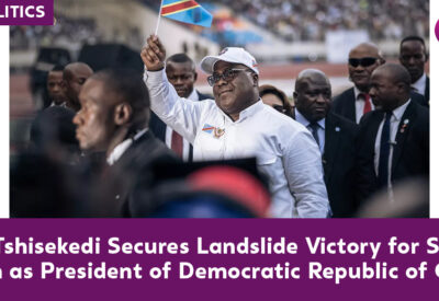 Felix Tshisekedi re-elected president of DR Congo