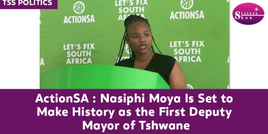 Dr. Nasiphi Moya Nominee for Tshwane Deputy Executive Mayor