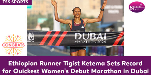 Ethiopian Runner Tigist Ketema wins Dubai Marathon with record