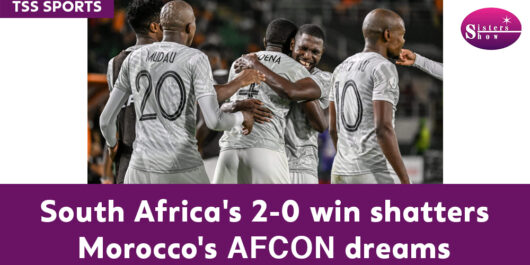 South Africa triumphs 2-0 over Morocco in AFCON 2023-24.