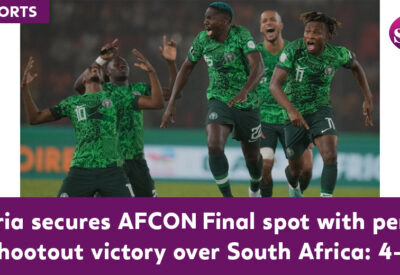 Nigeria Beat South Africa 4-2 On Penalties