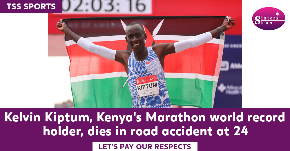Marathon world record holder Kelvin Kiptum dead at 24