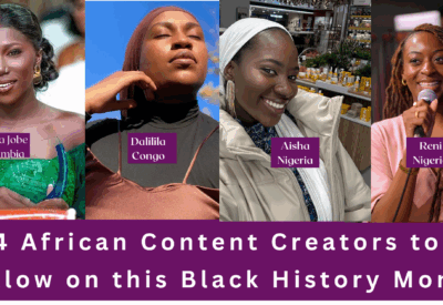 African content creators on Instagram for Black History Month