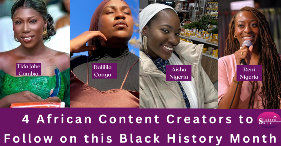 African content creators on Instagram for Black History Month
