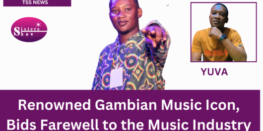 Image featuring Yuva, the Gambian music icon, during a performance or related event.