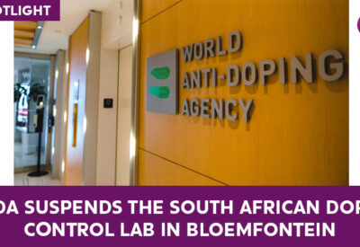 Image featuring the exterior of the South African doping control lab in Bloemfontein.