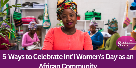 African women celebrating International Women