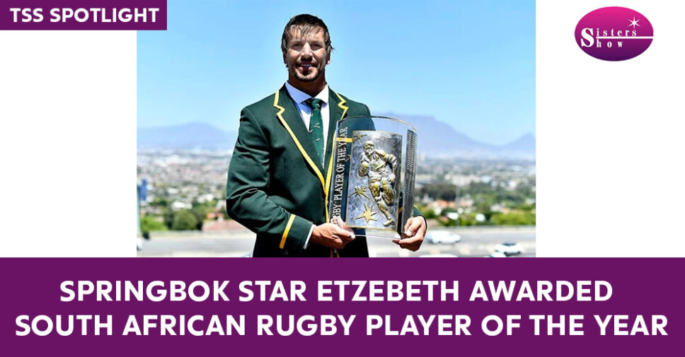 Springbok star Etzebeth awarded South African Rugby Player of the Year