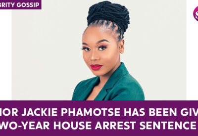 Author Jackie Phamotse has been given a two-year house arrest sentence