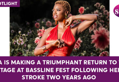 Lira is making a triumphant return to the stage at Bassline Fest following her stroke two years ago