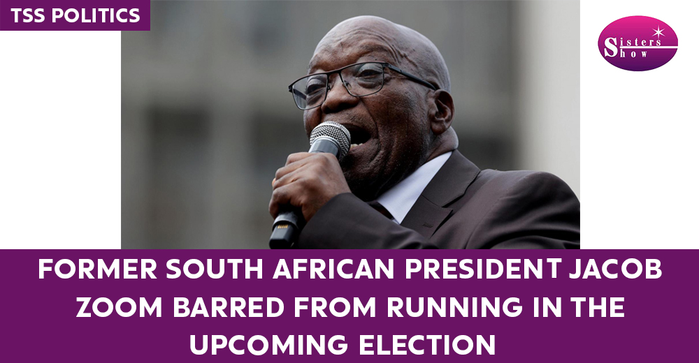 Former South African President Jacob Zuma barred from running in the upcoming election