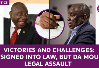 Victories and Challenges: NHI Signed into Law, But DA Mounts Legal Assault