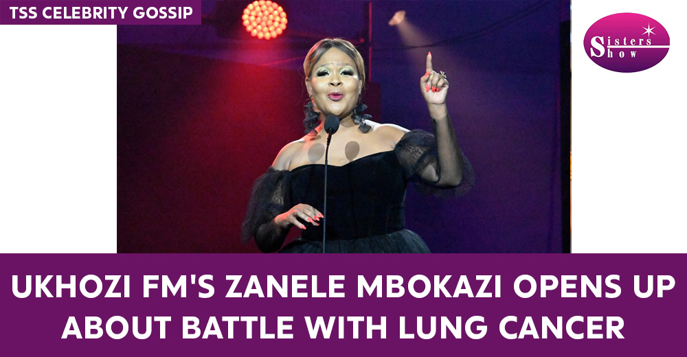 Zanele Mbokazi lung cancer diagnosis