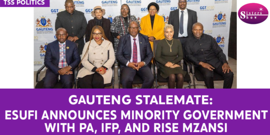 Gauteng minority government news