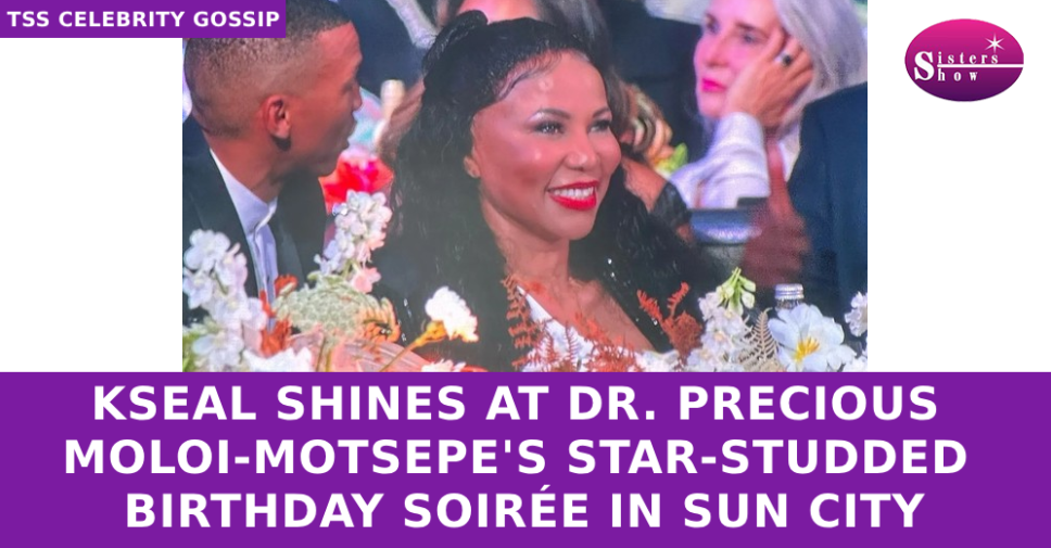 Seal Shines at Dr. Precious Moloi-Motsepe