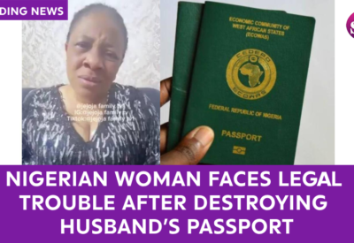 Nigerian Woman Faces Legal Trouble After Destroying Husband