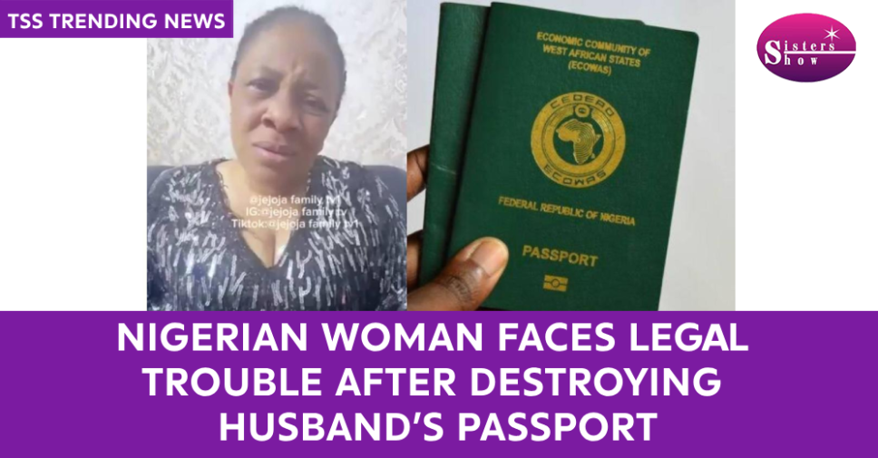 Nigerian Woman Faces Legal Trouble After Destroying Husband
