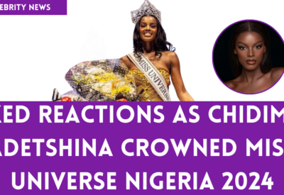 Mixed Reactions as Chidimma Adetshina Crowned Miss Universe Nigeria 2024