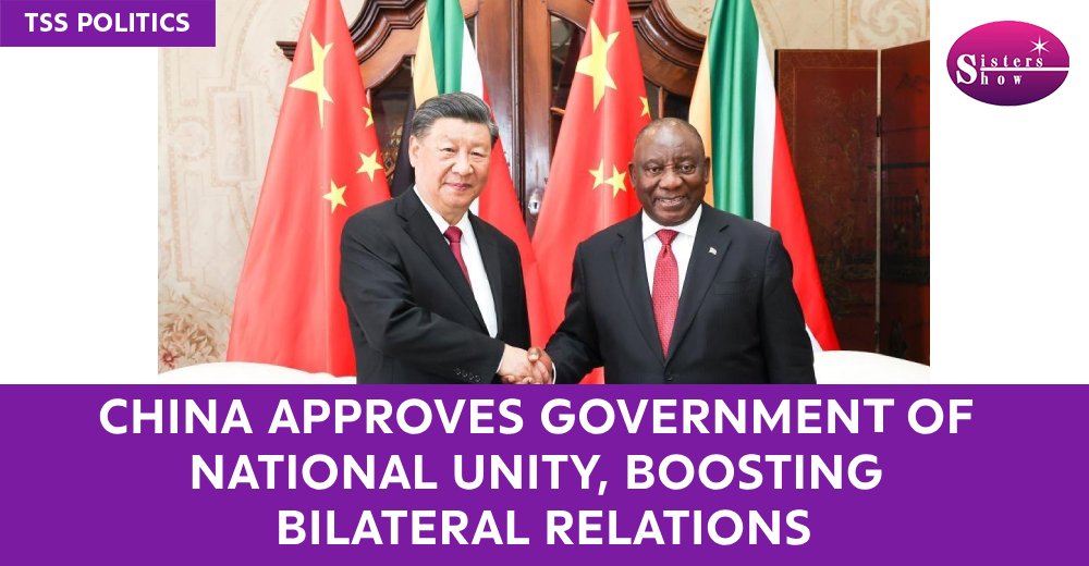 China Endorses Government of National Unity as Bilateral Relations Strengthen