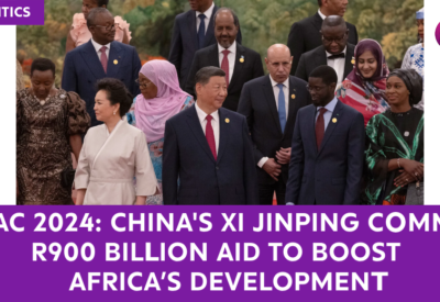 Chinese President Xi Jinping pledges R900 billion
