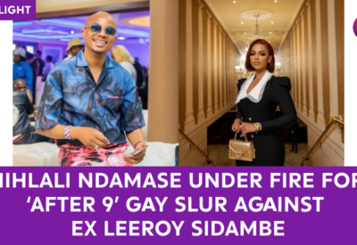 Mihlali Ndamase Sparks Controversy