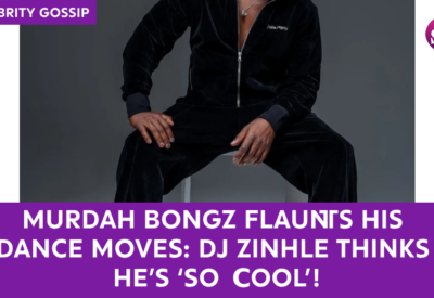 Murdah Bongz Shows Off His Dance Moves, DJ Zinhle Calls Him 