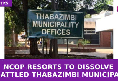 NCOP Dissolves Thabazimbi Municipality Amid Corruption and Debt