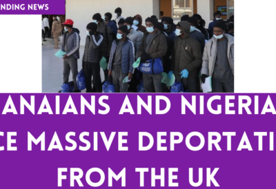 UK Executes Largest-Ever Deportation of Nigerians and Ghanaians