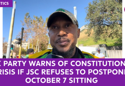 MK Party Warns of Constitutional Crisis if JSC Refuses to Postpone October 7 Sitting