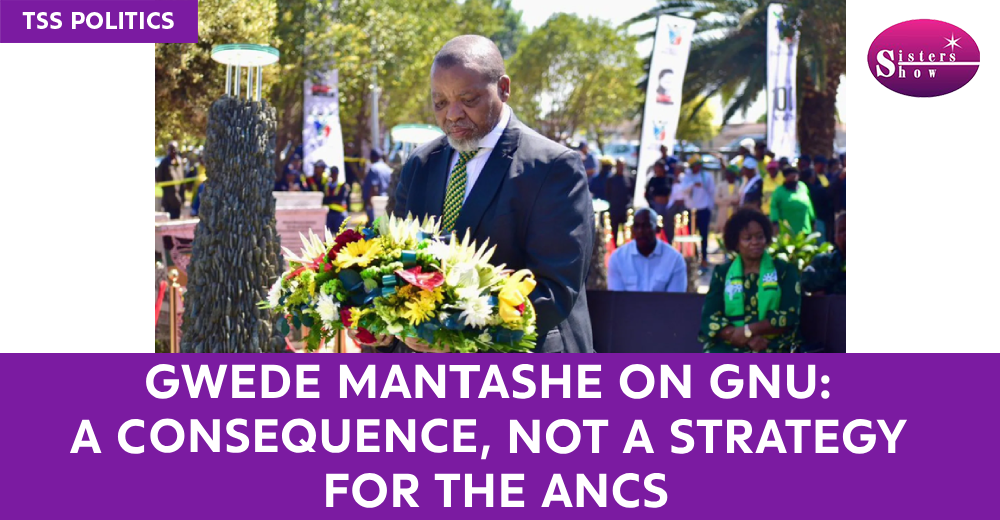 Gwede Mantashe Explains the ANC’s Unplanned Path to GNU