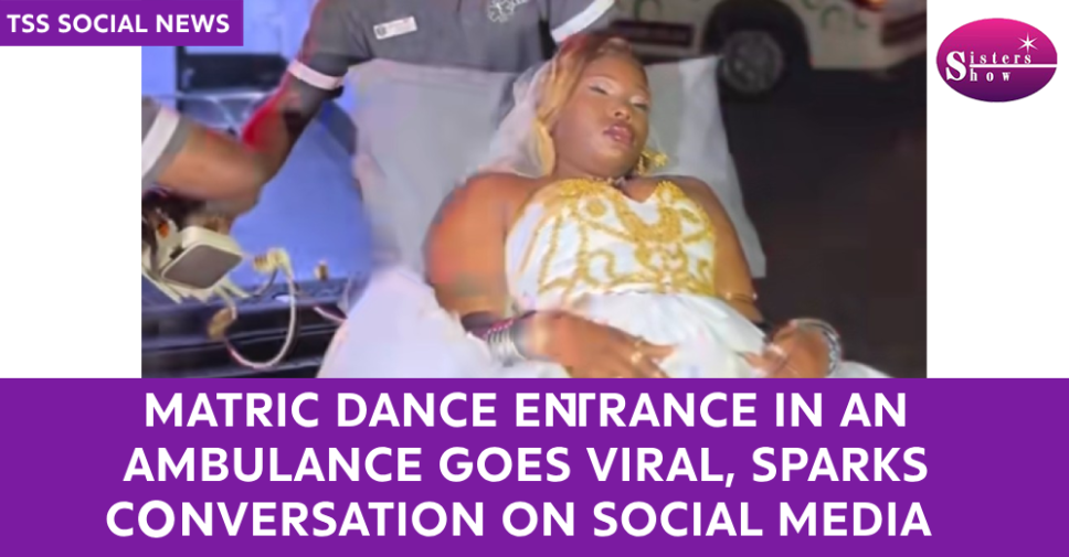 Matric Dance Entrance in an Ambulance Goes Viral, Sparks Conversation on Social Media