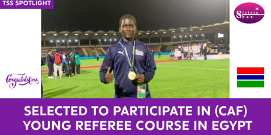 Young Gambian Referee Muhammed Sanneh Selected for CAF Young Referees Course in Cairo