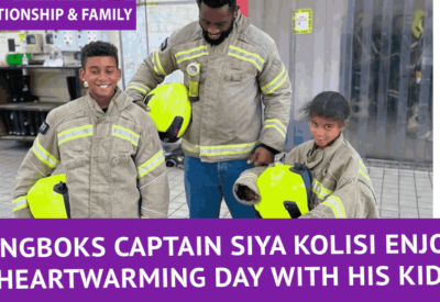 Siya Kolisi’s Heartwarming Day Out with His Kids
